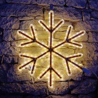 DecoLED LED sv�teln� vlo�ka VIII, z�v�sn� 3D tisk, pr. 67 cm, FLASH, teple b�l�, IP67