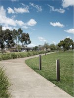 NOVA LUCE venkovn� sloupkov� sv�tidlo MINOT �ern� hlin�k a akryl LED 12W 3000K 100-240V 122st. IP54 9026125