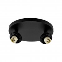 Deko-Light stropn� p�isazen� sv�tidlo - Can Tilt kulat� z�kladna, 2x 7,5 W GU10, �ern� 348273