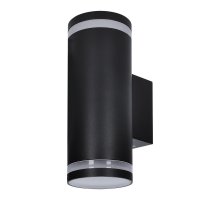 Solight LED venkovn� n�st�nn� osv�tlen� Potenza, 2x GU10, �ern� WO811