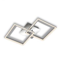 BRILONER LED stropn� sv�tidlo, 44 cm, 22 W, 2200 lm, hlin�k-chrom BRILO 3726-019