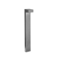 Venkovn� sloupkov� sv�tidlo Ideal Lux Sirio PT2 Big Grigio 246963 G9 2x15W IP44 80cm �ed�