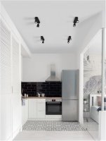 NOVA LUCE bodov� sv�tidlo ORSON �ern� kov GU10 2x10W 230V IP44 bez ��rovky 9555815