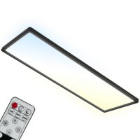 BRILONER Ultraploch� CCT sv�tidlo LED panel, 29,3 cm, LED, 23 W, 3000 lm, �ern� BRILO 7403-015