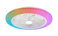 Philips Amigo Stropn� sv�tidlo s�ventil�torem 20W+40W, 4400lm, AC 220-240, 2700-6500 K, IP20, RGB OFF b�l�