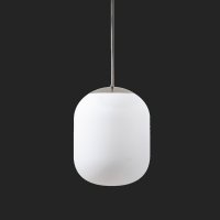 OSMONT TAN62273 TANIA P1 HP závěsné skleněné svítidlo nerez leštěná / bílá IP40 3000 K 52W LED OSMONT TAN62273 TANIA P1 HP závěsné skleněné svítidlo nerez leštěná / bílá IP40 3000 K 52W LED