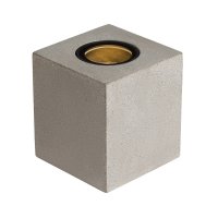 BIG WHITE (SLV) CONCRETO FL stojac� lampa, hranat� GU10 �ed� 10 W 1006409