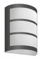 Philips Python venkovní nástěnné LED svítidlo 1x6W 500lm 4000K IP44, antracitové Philips Python venkovní nástěnné LED svítidlo 1x6W 500lm 4000K IP44, antracitové