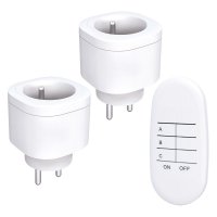 Solight d�lkov� ovl�dan� z�suvky set 2 + 1, 2 z�suvky, 1 ovlada�, learning code DY08