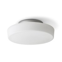 RENDL ZARA LED 26 stropn� op�lov� sklo/chrom 230V LED 12W IP44 3000K R13686