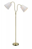 Marksl�jd Modena stojac� lampa mosaz/b�l�