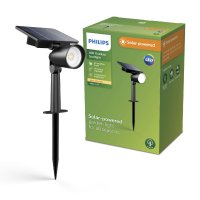 Philips Ashlyn UltraEfficient venkovn� sol�rn� zemn� LED reflektor 1,4W 150lm 2700K IP44, �ern�