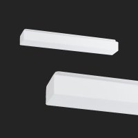 OSMONT SYL51424 SYLVIA 2 stropn�/n�st�nn� sklen�n� sv�tidlo b�l� IP44 3000 K 18W LED