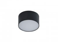 LED Stropn� a n�st�nn� sv�tidlo AZzardo Monza R 12 black 3000K AZ2259 10W 840lm 3000K IP20 11,5cm �ern�