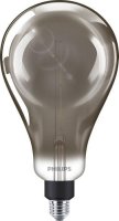 Philips Vintage LED ��rovka E27 A160 6,5W 200lm 1800K stm�vateln�, smoky