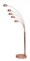 AZzardo Palp stojací lampa 5x E14 40W 210cm IP20, měděná AZ2620 AZzardo Palp stojací lampa 5x E14 40W 210cm IP20, měděná AZ2620