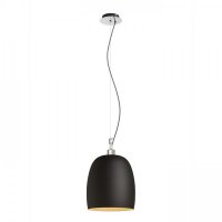 RENDL COROA NEW 28 závěsná černá chrom 230V E27 53W R13825 RENDL COROA NEW 28 závěsná černá chrom 230V E27 53W R13825
