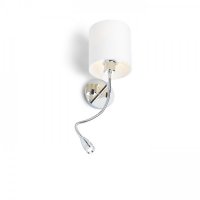 VÝPRODEJ VZORKU RENDL VERSINA se stínidlem bílá chrom 230V E27 LED 28+3W 25° 3000K R12955 VÝPRODEJ VZORKU RENDL VERSINA se stínidlem bílá chrom 230V E27 LED 28+3W 25° 3000K R12955