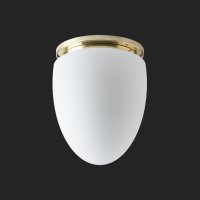 OSMONT MIR59473 MIRA stropn� sklen�n� sv�tidlo mosaz le�t�n� / b�l� IP41 3000 K 27W LED