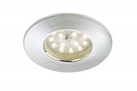 BRILONER LED vestavn� sv�tidlo, pr. 7,5 cm, chrom IP44 BRI 7204-018