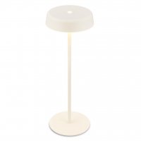 BRILONER Pala stoln� lampi�ka - 2W, 200lm, bezdr�tov�, LED, dotykov� vyp�na�, stm�vateln�, b�l� 7668016