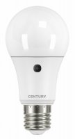 CENTURY LED HRU�KA SE SENZOREM ARIA PLUS 10W E27 3000K 1060Lm 270d 60x120mm IP20 CEN G3SP-102730