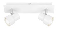 BRILONER Bodové svítidlo 29 cm 2xGU10 10W 920lm bílé BRI 2861-026 BRILONER Bodové svítidlo 29 cm 2xGU10 10W 920lm bílé BRI 2861-026