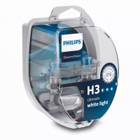 Philips H3 12V 55W PK22s DiamondVision 2ks 12336DVS2 Philips H3 12V 55W PK22s DiamondVision 2ks 12336DVS2