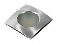 Stropní zápustné bodové svítidlo AZzardo Ezio aluminium AZ0811 MR16/GU10 1x7W IP54 9cm hliníkové Stropní zápustné bodové svítidlo AZzardo Ezio aluminium AZ0811 MR16/GU10 1x7W IP54 9cm hliníkové