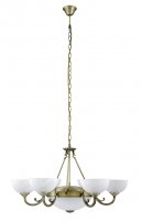 Rabalux lustr Marlene E14 6x MAX 40W + E27 2x MAX 60W bronzov� 8546