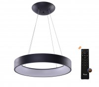 AZzardo Solvent R SMART závěsné svítidlo LED 64W 3017lm 3000-6000K 80cm kulaté IP20, černé + ovladač AZzardo Solvent R SMART závěsné svítidlo LED 64W 3017lm 3000-6000K 80cm kulaté IP20, černé + ovladač