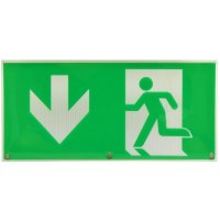 Ecolite Plastov� etiketa EXIT k TL939, dol� MATEXIT-TL939-D