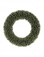 Věnec zelený, vnější prům. 100 cm, vnitřní prům. 50 cm Věnec zelený, vnější prům. 100 cm, vnitřní prům. 50 cm