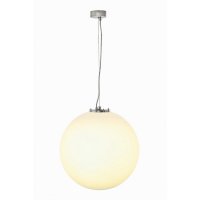 BIG WHITE ROTOBALL 50, z�v�sn� sv�tidlo, TC-TSE, st��bro�ed�/b�l�, pr. 50 cm, max. 24�W 165400