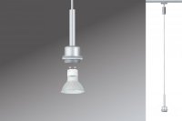 Paulmann z�v�sn� sv�tidlo pro kolejnicov� syst�m Urail Basic-Pendulum LED DecoSystems 1x3,5W GZ10 matn� chrom 951.83 P 95183