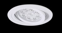 BPM Vestavn� sv�tidlo Aluminio Blanco, b�l�, 9LEDx3W, 12V 4271LED.D40.3K