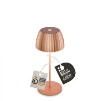 BRILONER Nab�jec� stoln� lampa Riffle Mini - 20 cm, 1,5W, 150lm, bezdr�tov�, LED, stm�vateln�, dotykov� vyp�na�, m�� 7552013