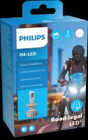 Philips H4 12V 18W P43t Ultinon Pro6000 LED 5800K Moto 1ks PH 11342U6000X1 Philips H4 12V 18W P43t Ultinon Pro6000 LED 5800K Moto 1ks PH 11342U6000X1