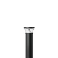 SLC LED venkovn� sloupkov� sv�tidlo Faro 475mm Bollard �ern� 2323lm 2700/3200/4000K Ra80 nastaviteln� intenzita IP66 360