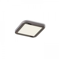RENDL HUE SQ 9 z�pustn� �ern� chrom 230V LED 6W 3000K R12776