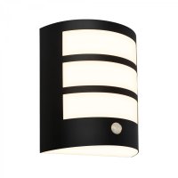 BRILONER LED nab�jec� n�st�nn� sv�tidlo, venkovn�, pohybov� �idlo, soumrakov� senzor, IP44, �ern� 3795015