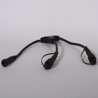 DecoLED T rozbo�ova�, 2 v�stupy, �ern�, IP67 EFX11T