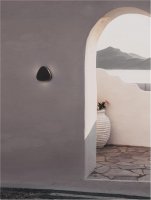 NOVA LUCE venkovn� n�st�nn� sv�tidlo PARRIS antracitov� hlin�k a �ir� akryl LED 7.5W 3000K 220-240V 170st. IP65 9492600