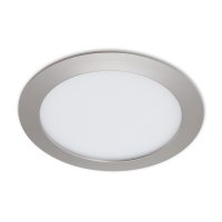 BRILONER LED vestavn� sv�tidlo, pr. 17 cm, 12 W, matn� nikl IP44 BRI 7286-012