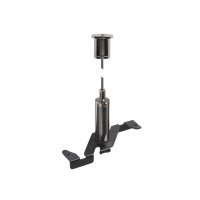 BIG WHITE (SLV) 3m dr�t�n� lano v�kyvn� z�v�s 48 V TRACK, �ern� 1006607