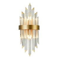 ACA Lighting n�st�nn� sv�tidlo 2XE14 k�i���l + zlat� kov 22X13X54CM EMPIRE EG6172W54CG
