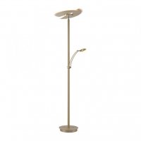 PAUL NEUHAUS LED stojac� sv�tidlo ARTUR, p�skov� barva, dotykov� stm�va�, oto�n� a nastaviteln�, 2700-5000K