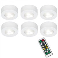 BRILONER LED sk���kov� sv�tidlo pr. 5,8 cm 6x60lm b�l� BRILO 2632-066