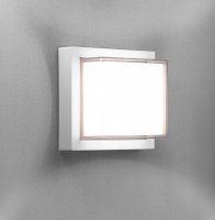 CENTURY PURA LED venkovn� n�st�nn� sv�tidlo Square b�l� 10W 4000K IP65