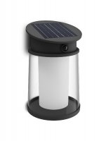 Philips Juda UltraEfficient sol�rn� LED sv�tidlo se senzorem 3,2W 500lm 2700K IP44 kulat�, �ern�